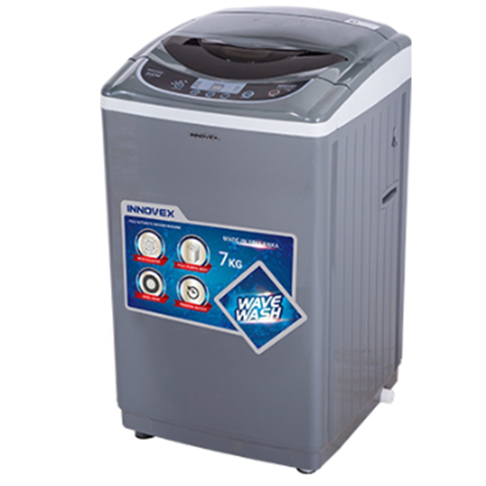Innovex Fully Automatic Washing Machine 7Kg